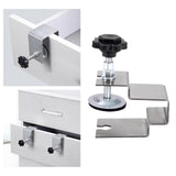Maxbell Woodworking Clamp Device Universal Drawer Front Clamp for Mounting Furniture Bow Type