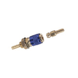 Maxbell Brass Welding Torch Quick Connector Fitting Fast Connection of Water or Gas Blue 6mm