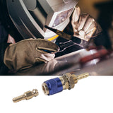 Maxbell Brass Welding Torch Quick Connector Fitting Fast Connection of Water or Gas Blue 6mm