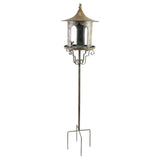 Maxbell Rainproof Standing Bird Feeder Feeding Bird Feeding Station for Yard Decor