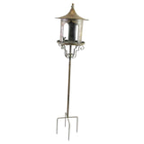 Maxbell Rainproof Standing Bird Feeder Feeding Bird Feeding Station for Yard Decor