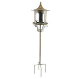 Maxbell Rainproof Standing Bird Feeder Feeding Bird Feeding Station for Yard Decor