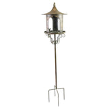 Maxbell Rainproof Standing Bird Feeder Feeding Bird Feeding Station for Yard Decor