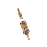 Maxbell Brass Welding Torch Quick Connector Fitting Fast Connection of Water or Gas Yellow 6mm