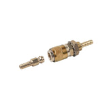 Maxbell Brass Welding Torch Quick Connector Fitting Fast Connection of Water or Gas Yellow 6mm