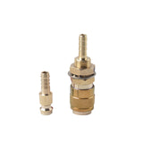 Maxbell Brass Welding Torch Quick Connector Fitting Fast Connection of Water or Gas Yellow 6mm