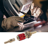 Maxbell Brass Welding Torch Quick Connector Fitting Fast Connection of Water or Gas Red 6mm