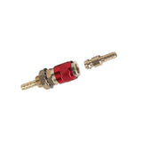 Maxbell Brass Welding Torch Quick Connector Fitting Fast Connection of Water or Gas Red 6mm