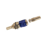 Maxbell Brass Welding Torch Quick Connector Fitting Fast Connection of Water or Gas Blue 8mm