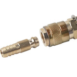 Maxbell Brass Welding Torch Quick Connector Fitting Fast Connection of Water or Gas Yellow 8mm