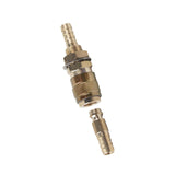 Maxbell Brass Welding Torch Quick Connector Fitting Fast Connection of Water or Gas Yellow 8mm