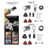 Maxbell Angle Grinder Changed to treasure Multitool for Woodworking style A