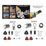 Maxbell Angle Grinder Changed to treasure Multitool for Woodworking style A
