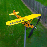 Maxbell Iron Airplane Weathervane Aircraft Weather Vane for Garden Patio Decoration S