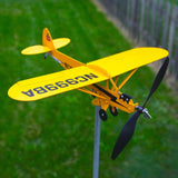 Maxbell Iron Airplane Weathervane Aircraft Weather Vane for Garden Patio Decoration S