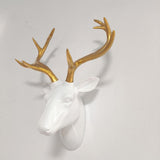 Maxbell Deer Head Decoration Housewarming Gifts Ornaments for Hotel Porch Bedroom