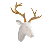 Maxbell Deer Head Decoration Housewarming Gifts Ornaments for Hotel Porch Bedroom