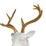 Maxbell Deer Head Decoration Housewarming Gifts Ornaments for Hotel Porch Bedroom