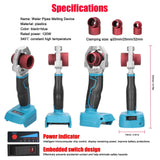 Maxbell Rechargeable Electric Welding Machine Plastic Water Pipe Welder for Kitchen