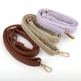Maxbell PU Leather Bag Cover Shoulder Strap Hand Woven for Weaving Bags Purse Making Red