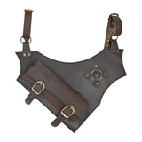 Maxbell Medieval Belt Sword Sheath Costume Knight Scabbard for Cosplay Performance Coffee