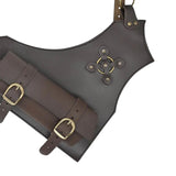Maxbell Medieval Belt Sword Sheath Costume Knight Scabbard for Cosplay Performance Coffee