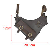 Maxbell Medieval Belt Sword Sheath Costume Knight Scabbard for Cosplay Performance Coffee
