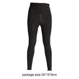 Maxbell Men's Thermal Pants Long Johns Bottom Fleece Lined Leggings Men Tights Gray