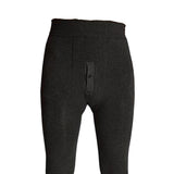 Maxbell Men's Thermal Pants Long Johns Bottom Fleece Lined Leggings Men Tights Gray