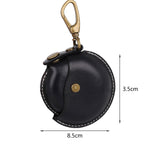 Maxbell Portable Retro Jewelry Wallet Viking Style Bag Tray for Gift Adults Black