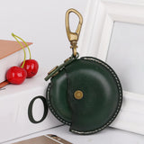 Maxbell Portable Retro Jewelry Wallet Viking Style Bag Tray for Gift Adults Dark Green