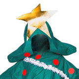 Maxbell Christmas Tree Costume Xmas Party Clothes Cosplay for New Years Stage Green