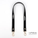 Maxbell Replacement Purse Straps Handle Strap Clutches Handbag PU Leather Bag Strap Aureate 60cm