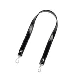 Maxbell Replacement Purse Straps Handle Strap Clutches Handbag PU Leather Bag Strap Argent 60cm