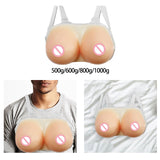 Maxbell Silicone Breast Forms Soft Touching Lightweight for Cross Dress Drag Queen 500g