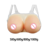 Maxbell Silicone Breast Forms Soft Touching Lightweight for Cross Dress Drag Queen 500g