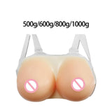 Maxbell Silicone Breast Forms Soft Touching Lightweight for Cross Dress Drag Queen 500g