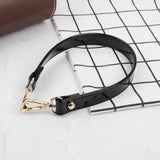 Maxbell Replacement Purse Straps Handle Strap Clutches Handbag PU Leather Bag Strap Aureate  43cm