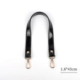 Maxbell Replacement Purse Straps Handle Strap Clutches Handbag PU Leather Bag Strap Aureate  43cm