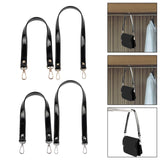 Maxbell Replacement Purse Straps Handle Strap Clutches Handbag PU Leather Bag Strap Aureate  43cm