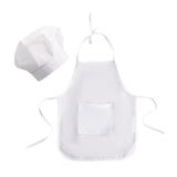 Maxbell 2 Pieces Baby Chef Apron and Hat Infant Baby Chef Costume Kids Costumes Set S Boy