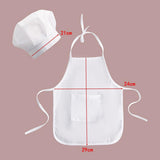 Maxbell 2 Pieces Baby Chef Apron and Hat Infant Baby Chef Costume Kids Costumes Set S Boy