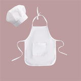 Maxbell 2 Pieces Baby Chef Apron and Hat Infant Baby Chef Costume Kids Costumes Set S Boy