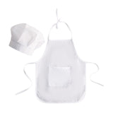 Maxbell 2 Pieces Baby Chef Apron and Hat Infant Baby Chef Costume Kids Costumes Set S Boy