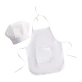 Maxbell 2 Pieces Baby Chef Apron and Hat Infant Baby Chef Costume Kids Costumes Set S Boy