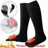 Maxbell Thermal Heated Socks Long Stockings Anti Slip for Camping Outdoor Riding