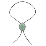 Maxbell Stylish Men Bolo Tie Clothing Accessory Necklace for Sweater Wedding Gift Light Green