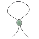 Maxbell Stylish Men Bolo Tie Clothing Accessory Necklace for Sweater Wedding Gift Light Green