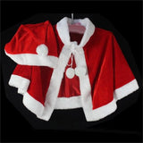 Maxbell Children Christmas Shawl with Hat Christmas Cloak Dress up for Xmas Festival