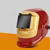 Maxbell Professional Welding Face Welder Cap Welding Dimming for Weld red